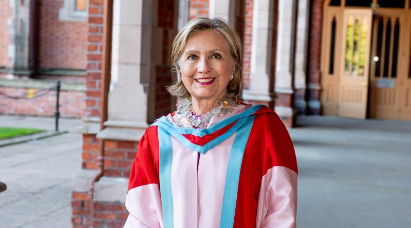 Secretary Hillary Rodham Clinton appointed Chancellor of Queen’s University Belfast. Photo Credit: Queen's University