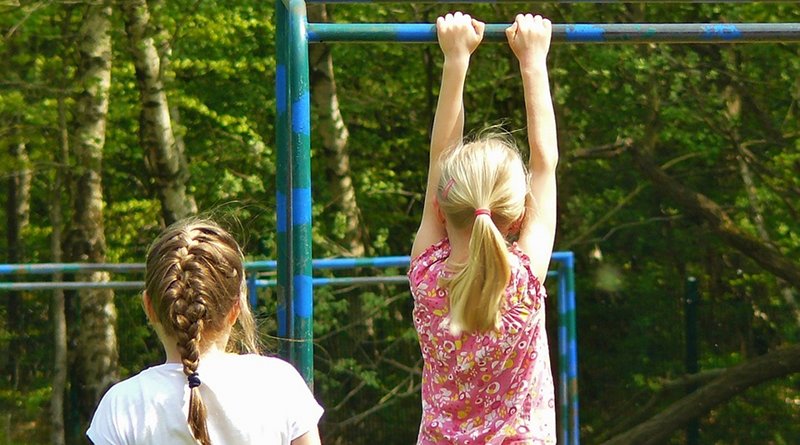 children girls playground