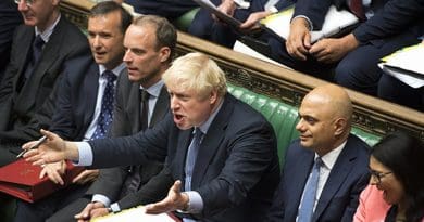 Boris Johnson in UK Parliament. Photo: Jess Taylor, Flickr.com/uk_parliament