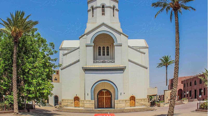 The Armenian Church of Baghdad, Iraq. Photo Credit: Mondalawy, Wikipedia Commons
