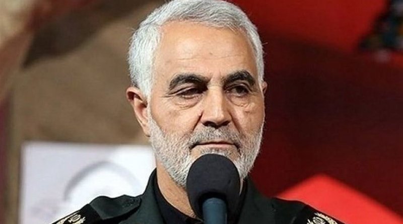 Commander of the Islamic Revolution Guards Corps (IRGC) Quds Force Major General Qassem Soleimani. Photo Credit: Tasnim News Agency