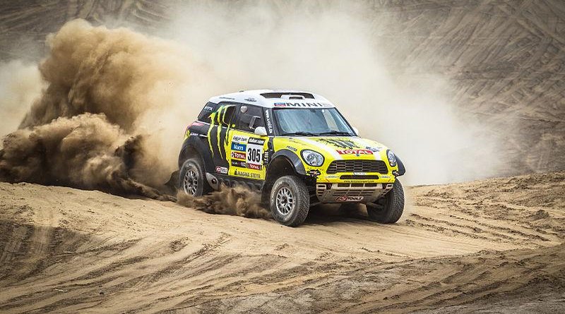 A contestant in the 2013 Dakar Rally Credit: Wikipedia Commons