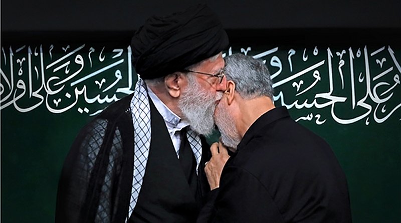 Iran's Ayatollah Seyed Ali Khamenei and Commander of Iran's Islamic Revolution Guards Corps (IRGC) Qods Force Major General Qassem Soleimani. Photo Credit: Fars News Agency