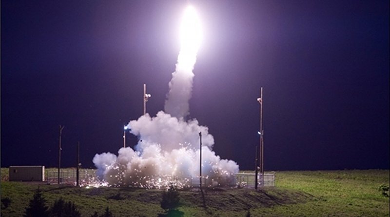 Iran fires ballistic missile. Photo Credit: Fars News Agency