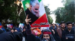 Funeral procession for Iranian commander Major General Qassem Soleimani. Photo Credit: Tasnim News Agency