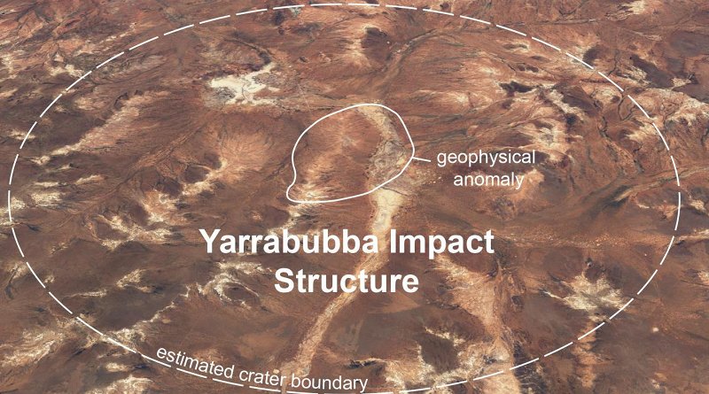 The Yarrabubba Impact Structure CREDIT Google Earth