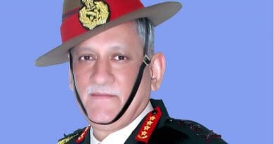 The portrait of India's first Chief of Defence Staff (CDS), General Bipin Rawat. Photo Credit: Ministry of Defence, Wikipedia Commons