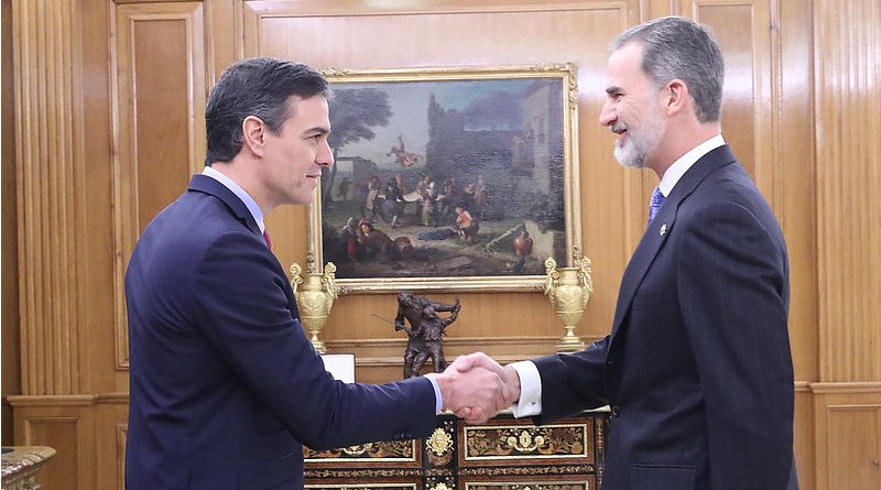 Spain's Prime Minister Pedro Sánchez and King Felipe VI. Photo Credit: Moncloa