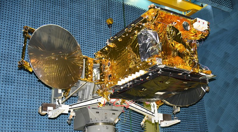 The GSAT-30 communications satellite. © Indian Space Research Organization