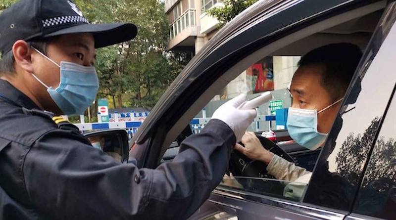The movement of people in Shenzhen in China, is being strictly controlled during the coronavirus outbreak. Credit: Man Yi