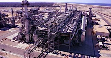 Damietta LNG plant in Egypt. Image courtesy of Union Fenosa Gas