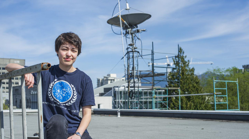 UBC astronomy student Michelle Kunimoto CREDIT UBC