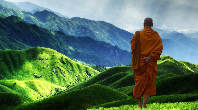 Tibet Buddhist Monk Buddhism Meditation Enlightenment