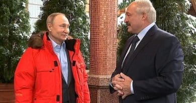 Russia's President Vladimir Putin with President of the Republic of Belarus Alexander Lukashenko. Photo Credit: Kremlin.ru