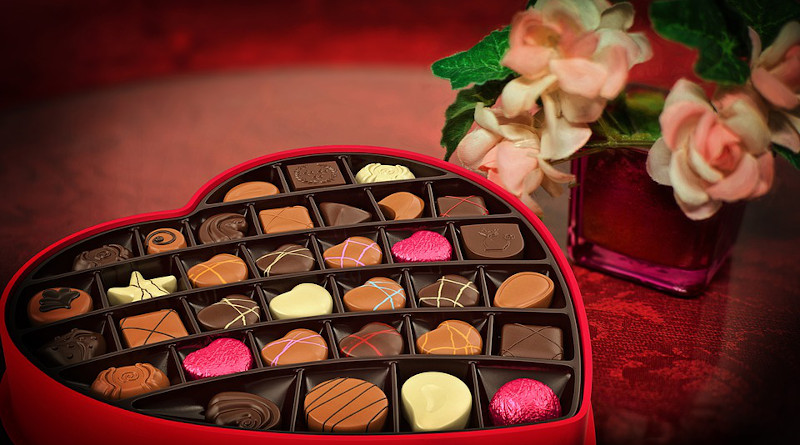 Valentine's Day Chocolates Candy Heart Love