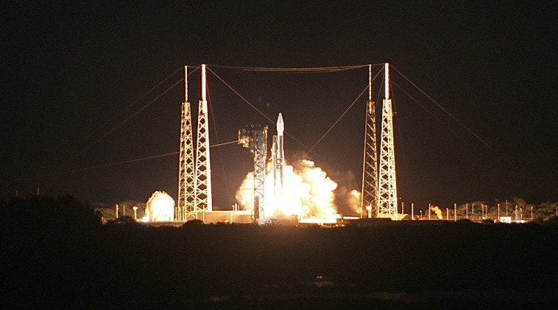 Liftoff of the Atlas V rocket with the Solar Orbiter spacecraft from Space Launch Complex 41 at Cape Canaveral Air Force Station, Florida. Photo Credit: NASA