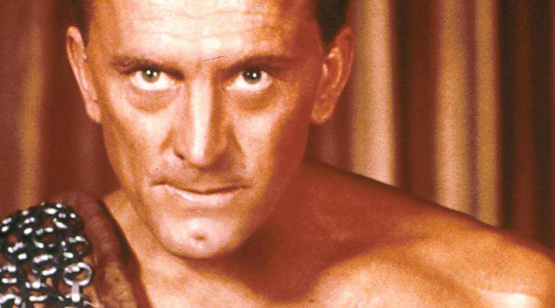 Kirk Douglas as Spartacus. Source: Screenshot from film