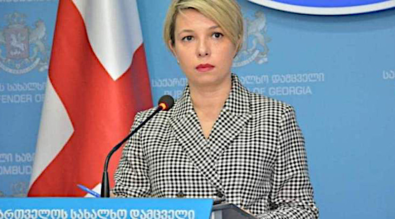 Georgia's Public Defender Nino Lomjaria. Photo: ombudsman.ge