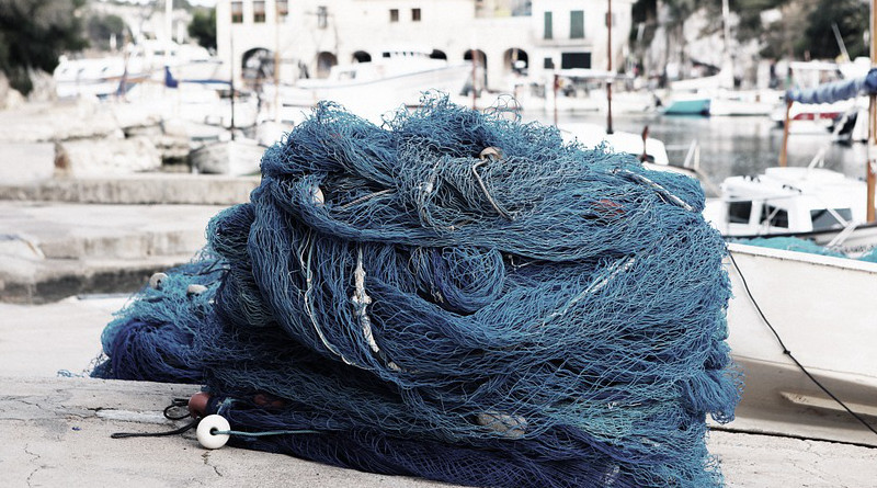 boat Fishing Net Fishing Port Harbor Spain