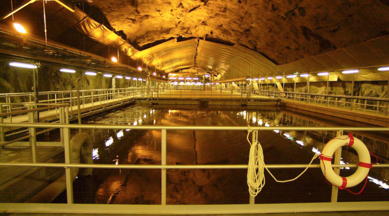 Valuable muck – a sewage cleaning plant buried under Oslo, Norway. The sewage sludge is treated by killing the bacteria and removing the odour. It is then transported to cereal, soil and lawn turf producers in eastern Norway. Photo: Olav Urdahl/Aftenposten/NTBScanpix