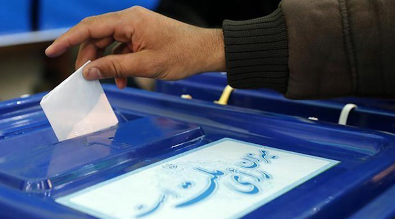 Voting in Iranian elections. Photo Credit: Tasnim News Agency