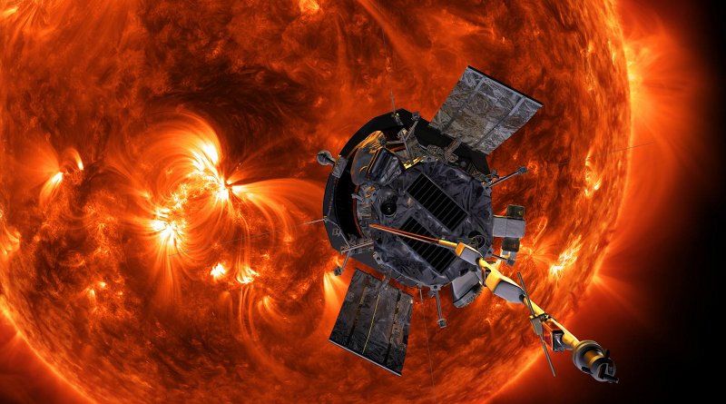 Using data from NASA's Parker Solar Probe, UNH researchers observe sun's plasma and energy build up particles released by solar flares - highlighting new phase of energizing process leading to radiation hazards. CREDIT NASA