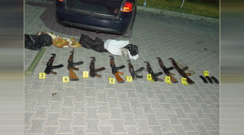 Seized arms. Photo: U.S. Attorney’s Office for the Eastern District of New York.