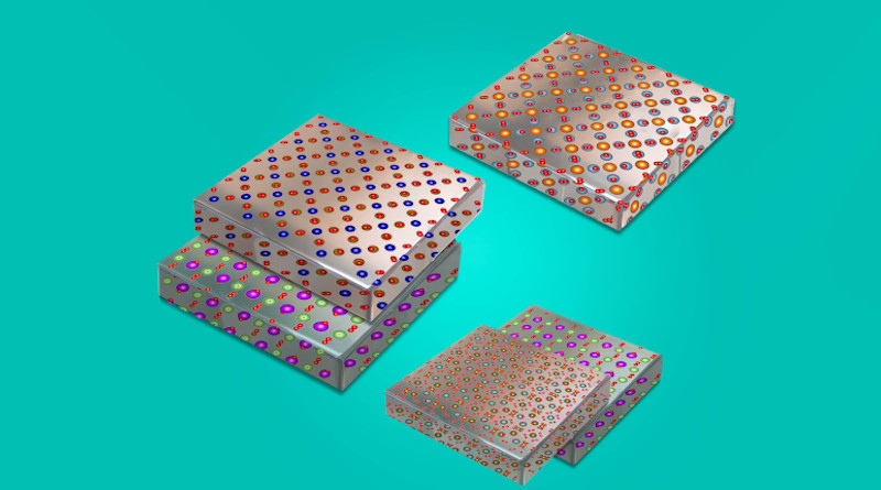 With a new technique, MIT researchers can peel and stack thin films of metal oxides — chemical compounds that can be designed to have unique magnetic and electronic properties. The films can be mixed and matched to create multi-functional, flexible electronic devices, such as solar-powered skins and electronic fabrics. Image: Felice Frankel