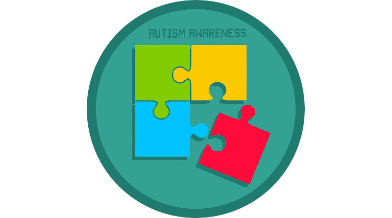 Autism Awareness Puzzle Icon Day World April
