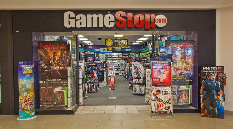GameStop shopfront. Photo Credit: BentleyMall, Wikipedia Commons