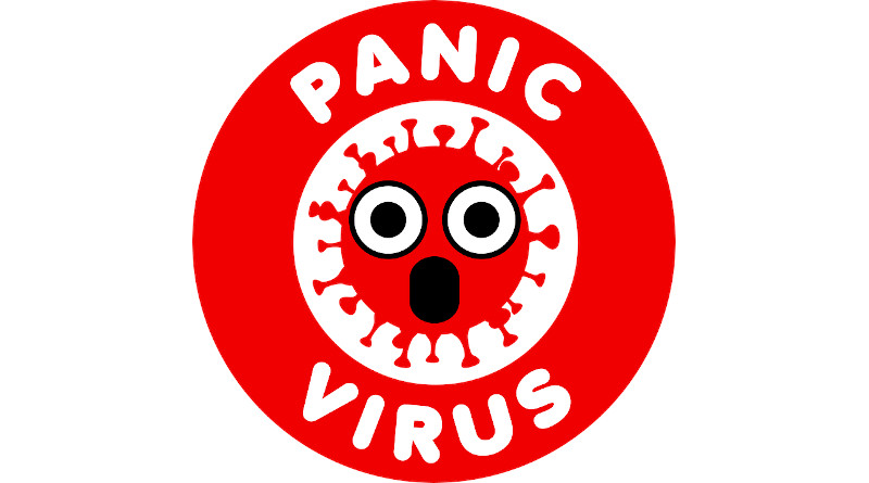Panic Panic Virus Smilie Smiley Emoji Corona