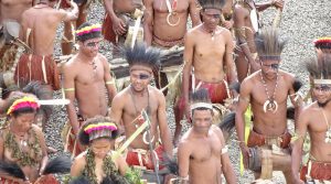 Papua New Guinea Tribal Natives Tradition Culture People Dress