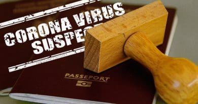 Coronavirus COVID-19 Stamp Pass Passport Suspicion Closure
