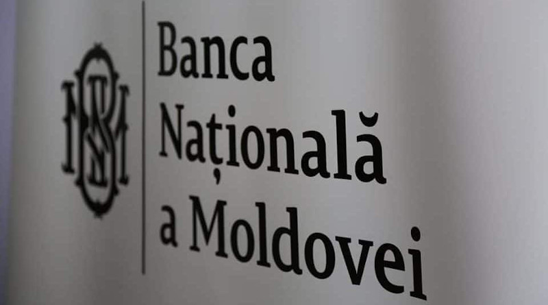 The logo of the National Bank of Moldova. Photo: BNM Facebook Page