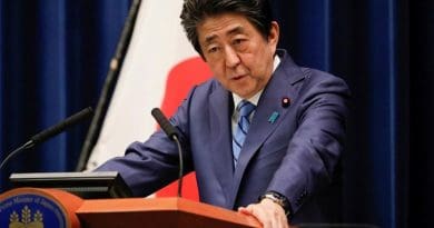 Japan's Prime Minister Shinzo Abe. Photo Credit: Tasnim News Agency