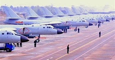 Planes in China's Air Force. Photo Credit: Tasnim News Agency