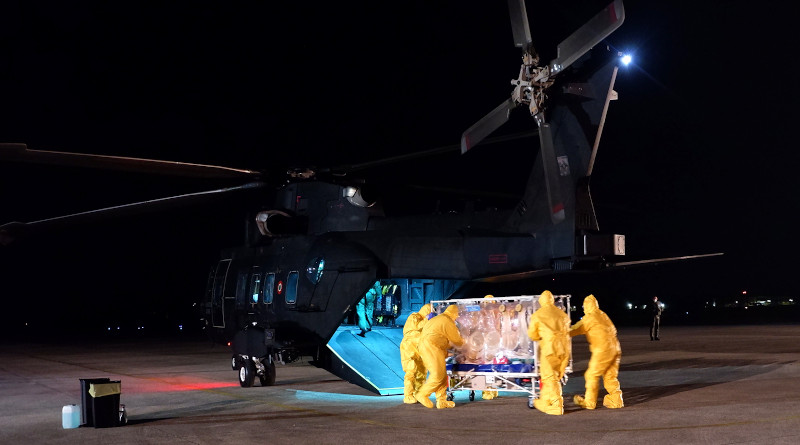Italy fighting coronavirus. Photo Credit: Aeronautica Militare