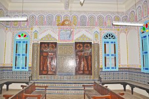 A synagogue in Sefrou, Morocco. Photo Credit: Yeudameir, Wikipedia Commons