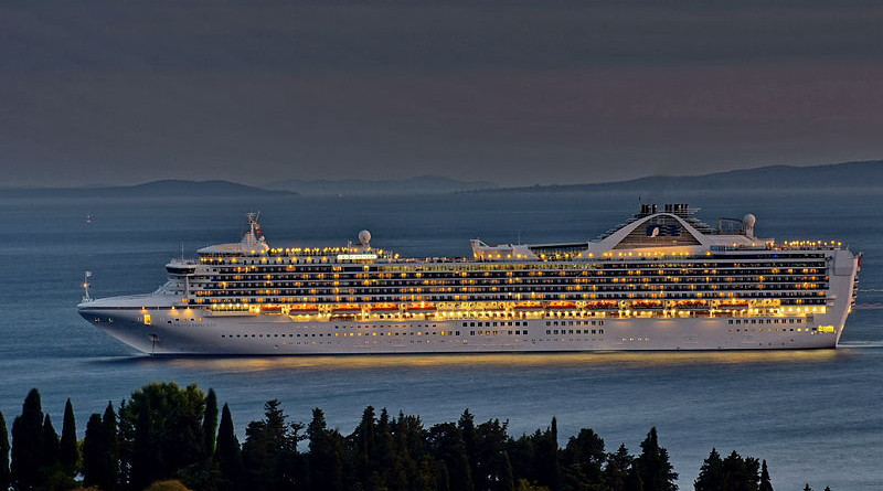File photo of Grand Princess cruise ship. Photo Credit: Ivan T., Wikipedia Commons