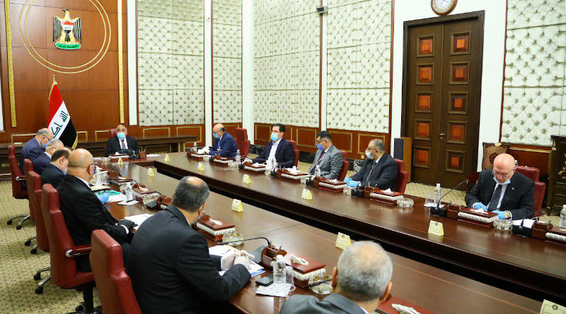Iraq's Prime Minister Adil Abd Al-Mahdi chairs the first meeting of the Higher Committee for Health and National Safety. Photo Credit: Iraq Government