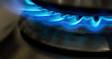 natural Flame Gas Stove Cooking Blue Heat Hot Energy