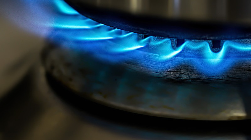 natural Flame Gas Stove Cooking Blue Heat Hot Energy