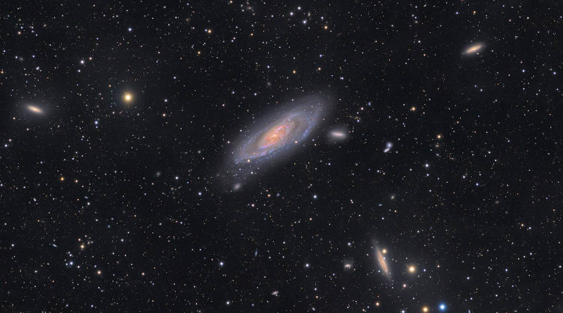 The M106 galaxy. Photo Credit: NASA