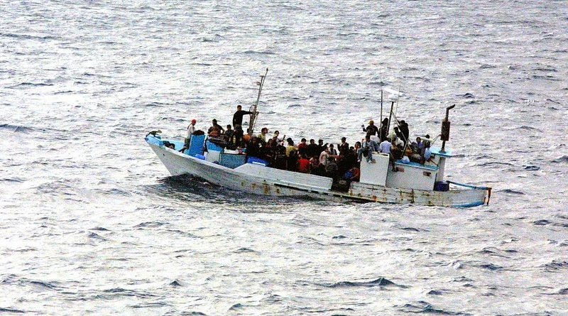 Mediterranean Boat Water Refugee Escape Asylum Politically Africa