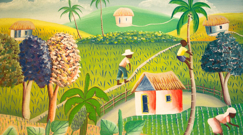 Haiti Painting Agriculture Fields