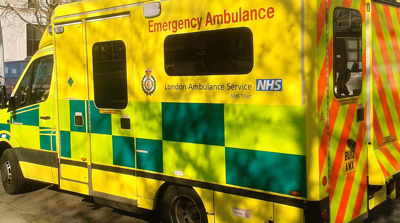 NHS National Health Ambulance London Vehicle Emergency Medical