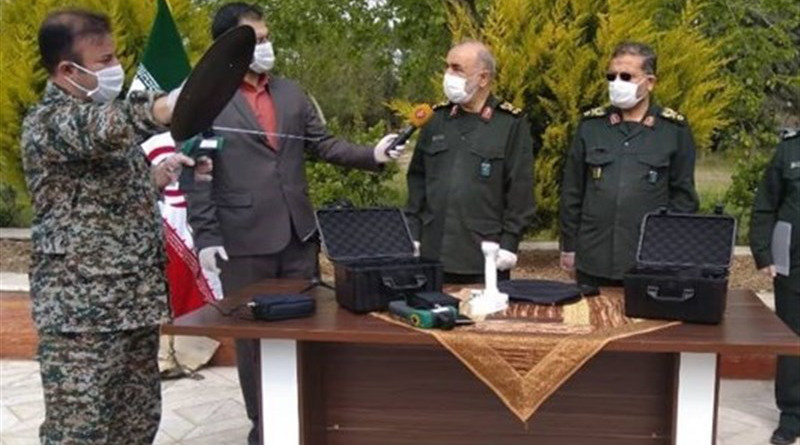 Iran's IRGC unveils Coronavirus Remote Detector. Photo Credit: Tasnim News Agency