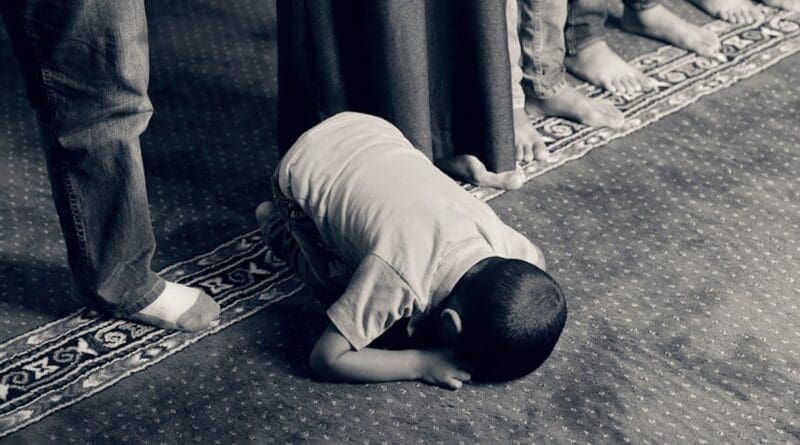 Child Kid Praying Muslim Islam Faith Religious Prayer