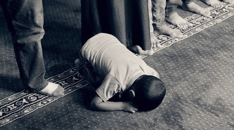 Child Kid Praying Muslim Islam Faith Religious Prayer