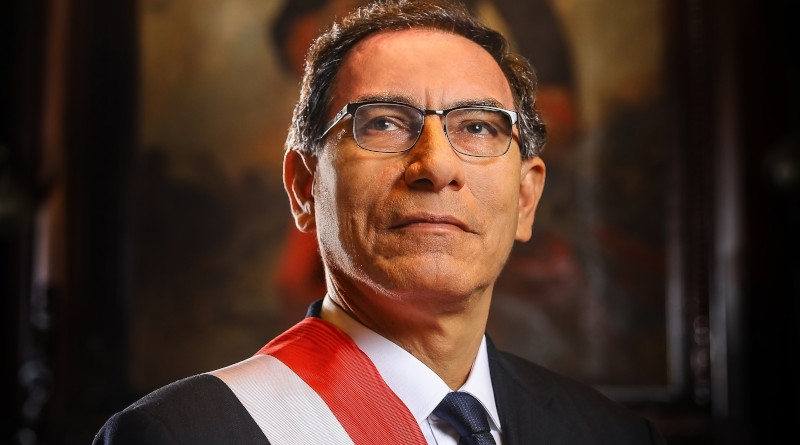 Official presidential portrait of Peru's President Martin Vizcarra Cornejo. Photo Credit: Presidencia de la Republica del Perú